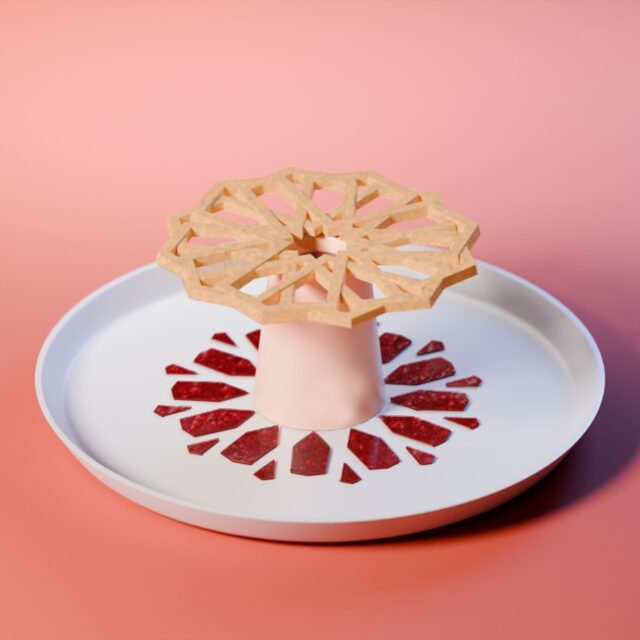 Aesthetic and Gastronomic Touch to Historical Motifs 🍽️🌀✨

Design & Modeling by @foodea.ist 🎨
3D Render by @semihokcuart ✨

#foodea #fooddesign #foodshaping